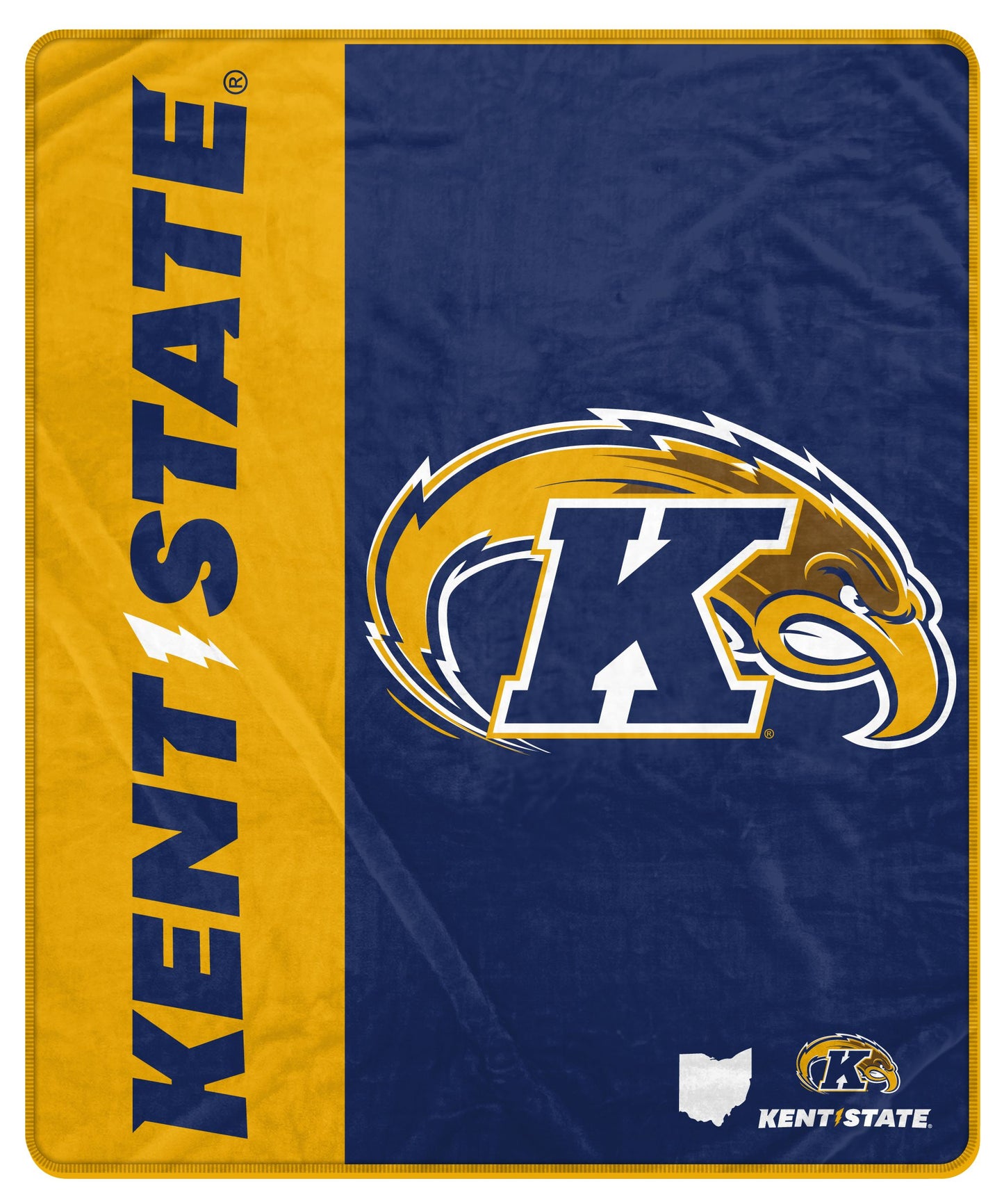 NCAA Endzone Ultra Soft Tailgate Throw