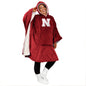 NCAA Team Color Bloncho w/Logo Patch