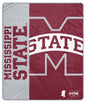 NCAA Endzone Ultra Soft Tailgate Throw
