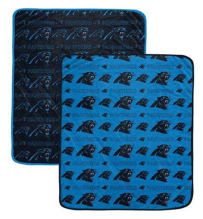 NFL Home & Away Logo Roll 60x70 2 Pack Blanket Set