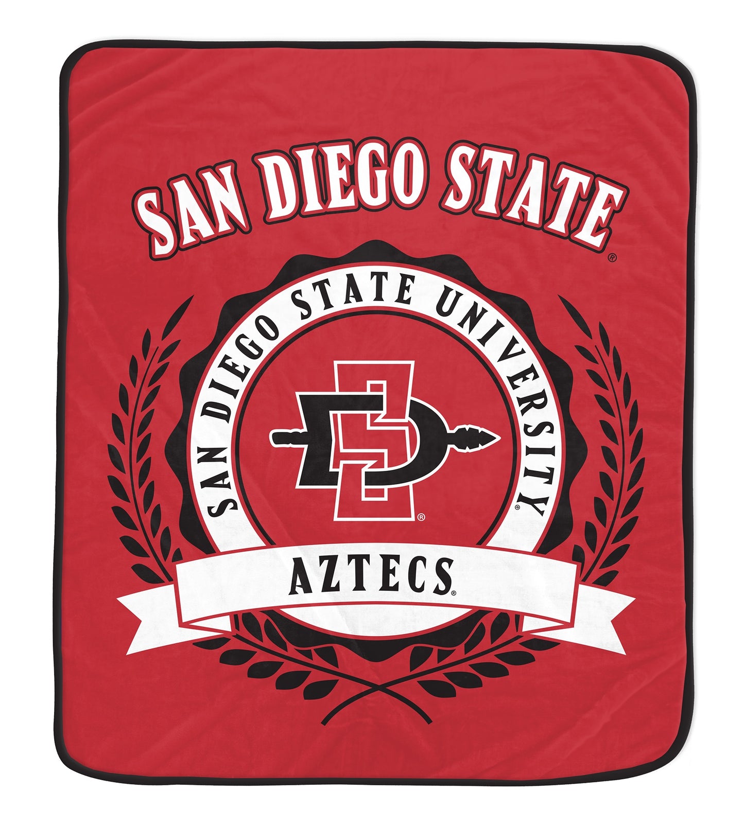 NCAA University Crest 50x60 Ultra Soft Blanket
