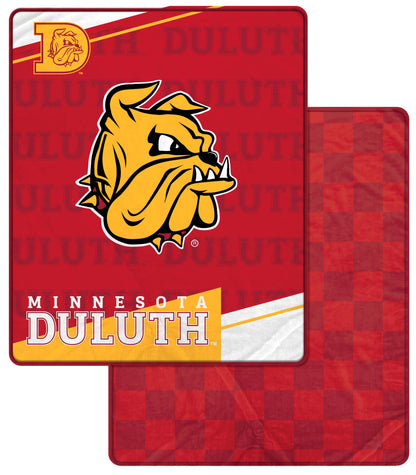 NCAA Diagonal Ghost Checker 60x70 Blanket