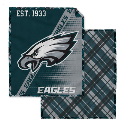 NFL Digital Dash 2 Sided Checkered 60x80 Blanket