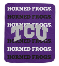 Load image into Gallery viewer, NCAA Repeat Refresh 60x70 Wordmark Blanket
