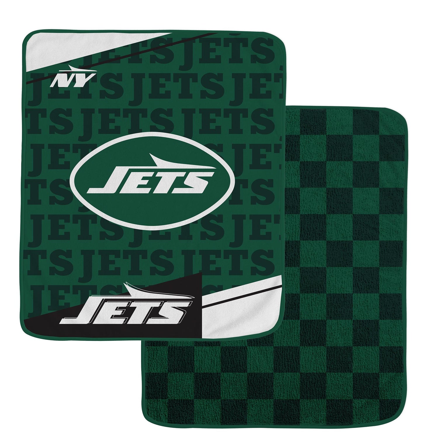 NFL Diagonal Ghost Checker 60x70 Blanket