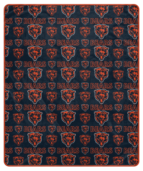 NFL Repeat Big Logo Wordmark 50x60 Blanket