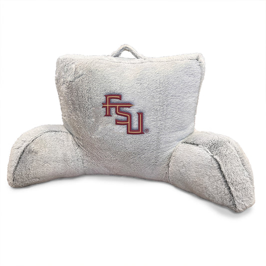 NCAA Faux Fur Logo Backrest