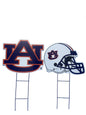 NCAA Logo and Helmet 2 Pack Yard Sign Set