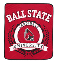 Load image into Gallery viewer, NCAA University Crest 50x60 Ultra Soft Blanket
