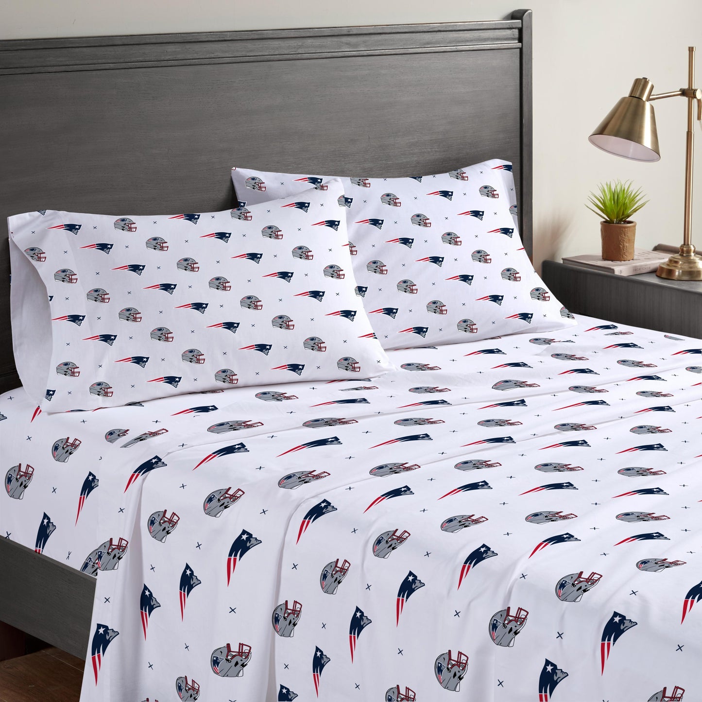 NFL Small X Queen Sheet Set