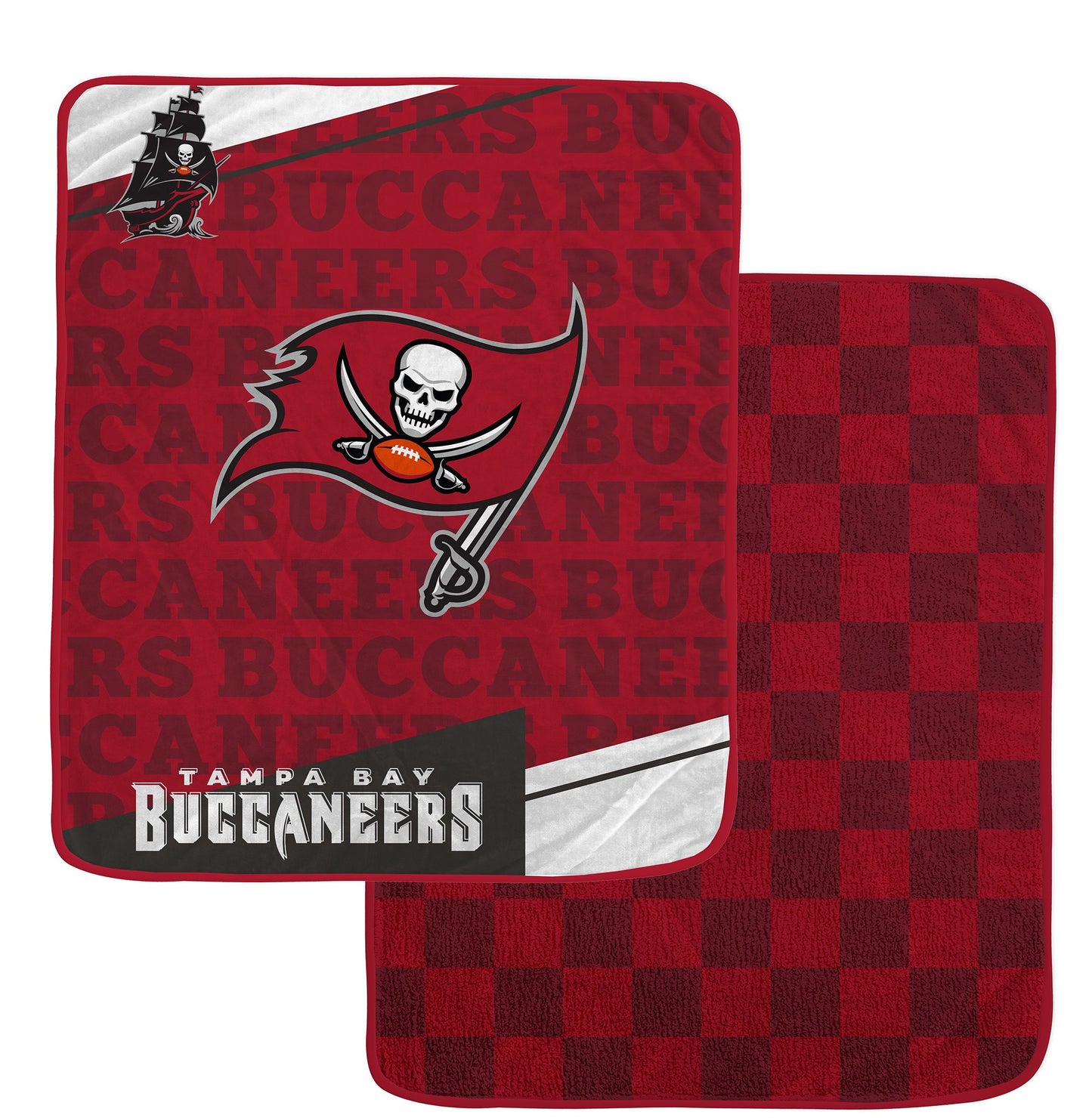NFL Diagonal Ghost Checker 60x70 Blanket