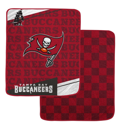 NFL Diagonal Ghost Checker 60x70 Blanket