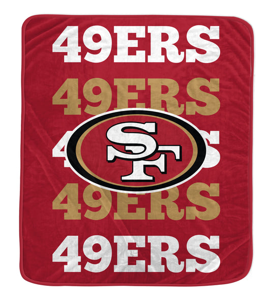 NFL Repeat Refresh 60x70 Wordmark Blanket