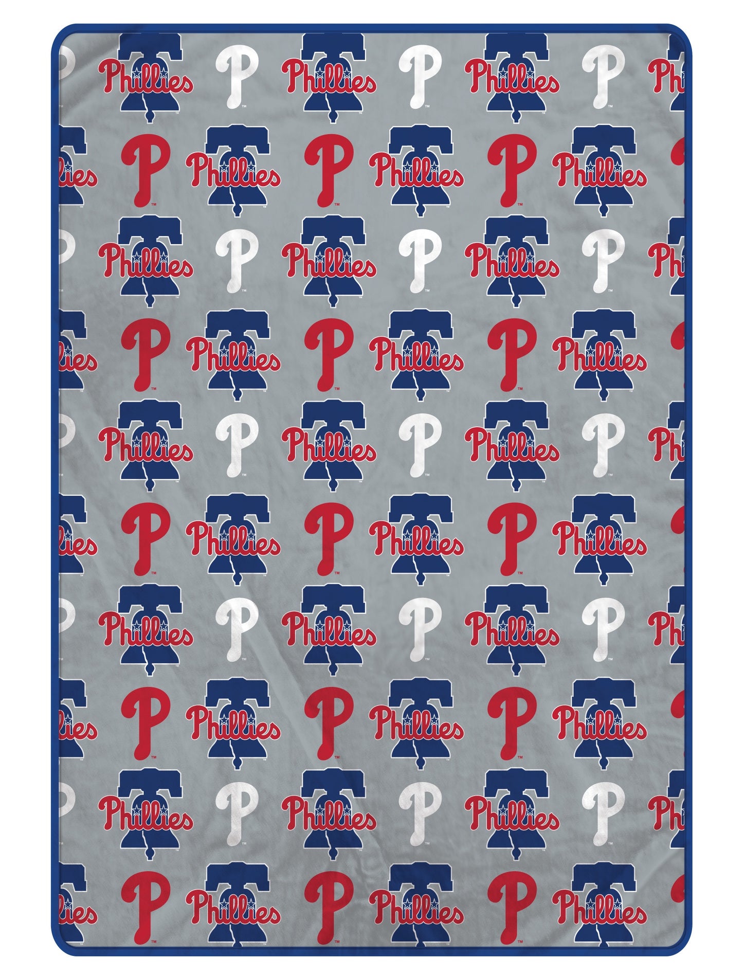 MLB Logo Roll Ultra Cozy Oversized 66x95 Blanket
