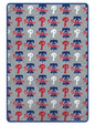 MLB Logo Roll Ultra Cozy Oversized 66x95 Blanket