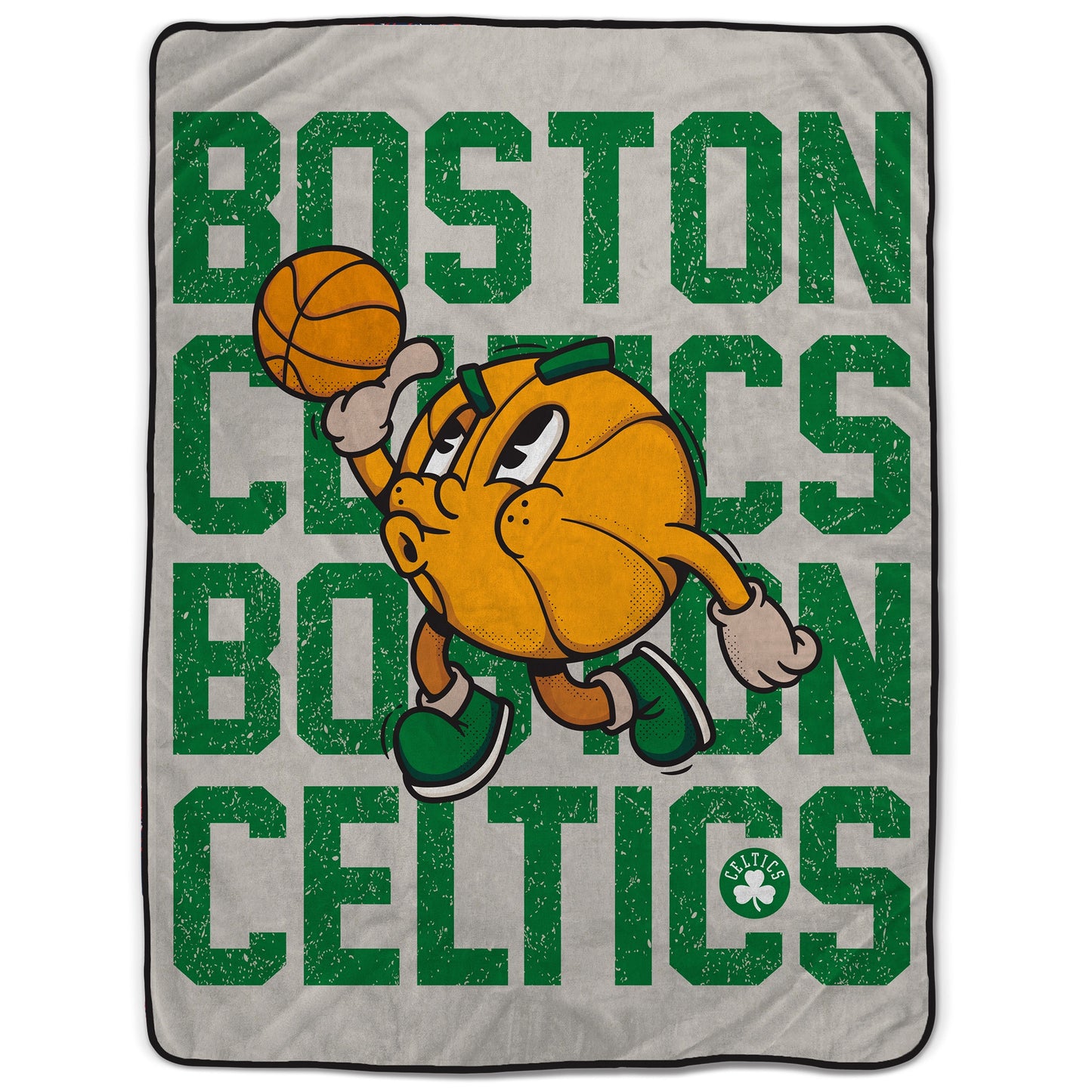NBA Cartoon Basketball 60x80 Ultra Cozy Blanket