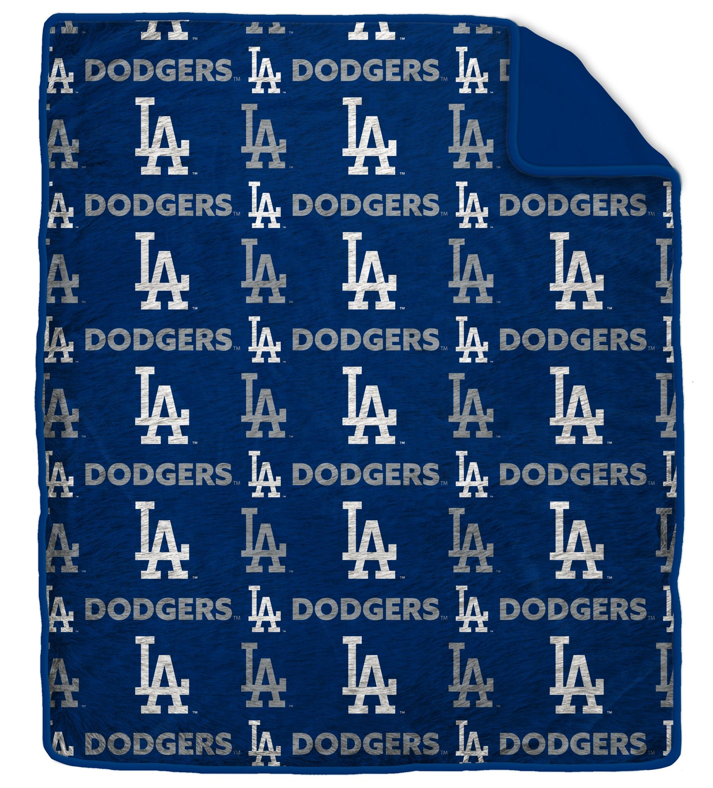 MLB Tonal Wordmark 60x70 Faux Fur Blanket
