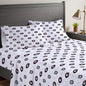 NCAA Small X Queen Sheet Set