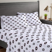 Load image into Gallery viewer, NCAA Small X Queen Sheet Set

