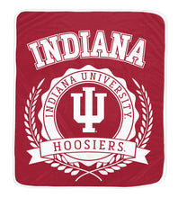 Load image into Gallery viewer, NCAA University Crest 50x60 Ultra Soft Blanket
