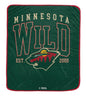 NHL Vintage Arch Block Ultra Soft 50x60 Throw Blanket