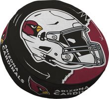 Load image into Gallery viewer, NFL Split Helmet Circle Plushlete Pillow
