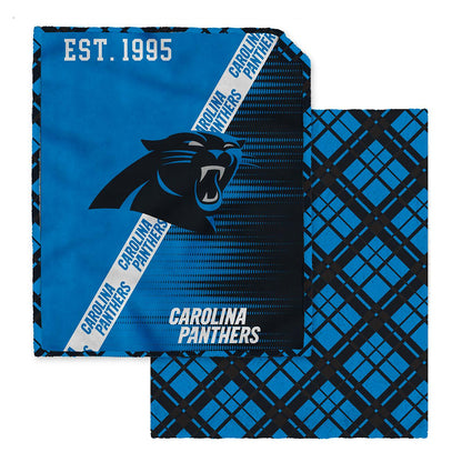 NFL Digital Dash 2 Sided Checkered 60x80 Blanket