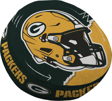 Load image into Gallery viewer, NFL Split Helmet Circle Plushlete Pillow
