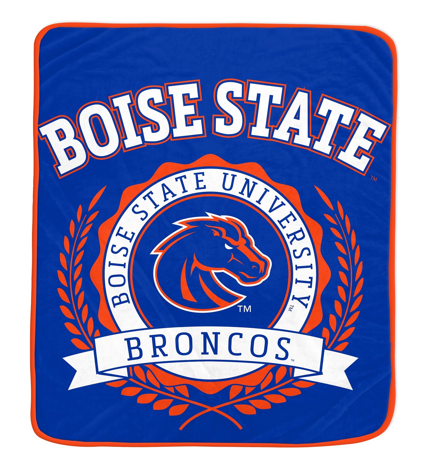 NCAA University Crest 50x60 Ultra Soft Blanket