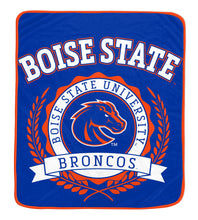 Load image into Gallery viewer, NCAA University Crest 50x60 Ultra Soft Blanket
