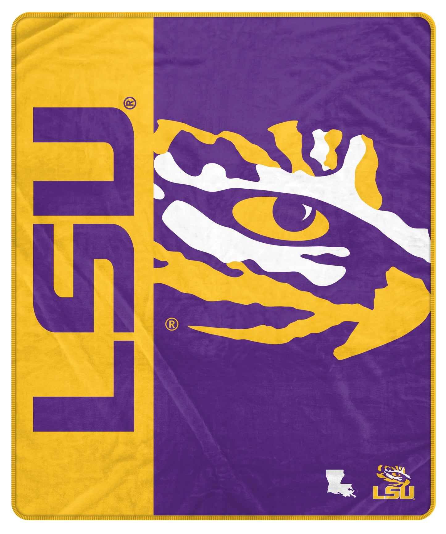 NCAA Endzone Ultra Soft Tailgate Throw