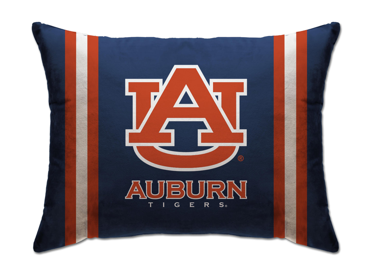 NCAA Standard Stripe Logo Bed Pillow
