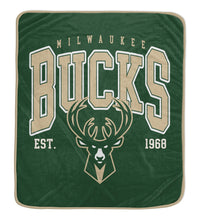 Load image into Gallery viewer, NBA Vintage Arch Block Ultra Soft 50x60 Throw Blanket

