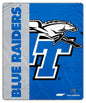 NCAA Endzone Ultra Soft Tailgate Throw