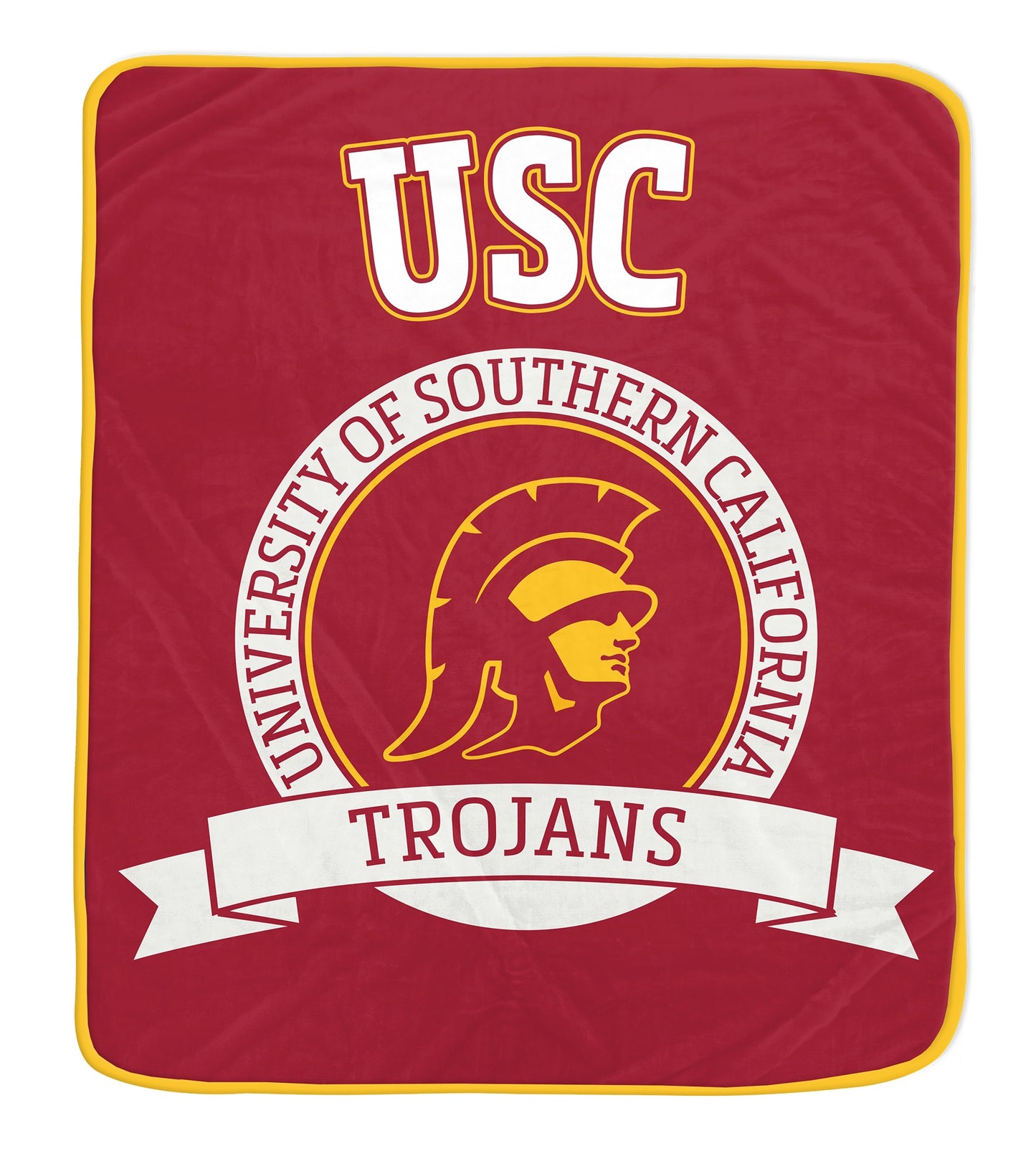 NCAA University Crest 50x60 Ultra Soft Blanket