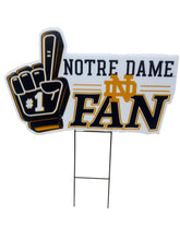 Load image into Gallery viewer, NCAA #1 Fan Yard Sign
