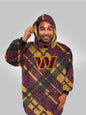 NFL Digital Dash Sherpa Hooded Fan Cape