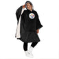 NFL Team Color Bloncho w/Logo Patch