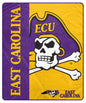 NCAA Endzone Ultra Soft Tailgate Throw