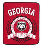 NCAA University Crest 50x60 Ultra Soft Blanket