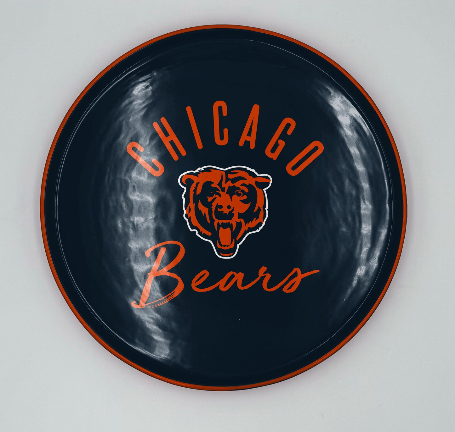 NFL Script Logo 14" Round Serving Tray