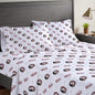 NCAA Small X Queen Sheet Set