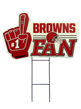 Load image into Gallery viewer, NFL #1 Fan Yard Sign
