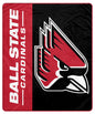 NCAA Endzone Ultra Soft Tailgate Throw
