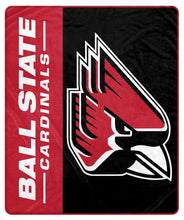 Load image into Gallery viewer, NCAA Endzone Ultra Soft Tailgate Throw
