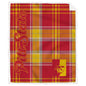 NCAA Playmaker Plaid Ultra Cozy Sherpa Throw