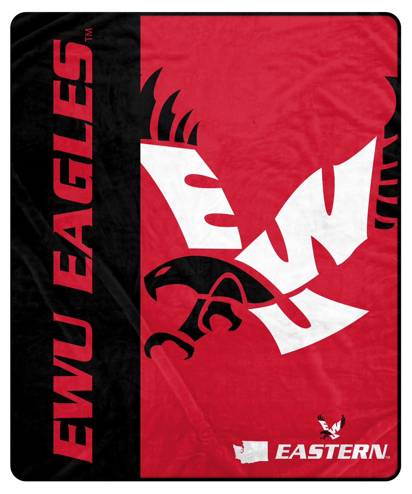 NCAA Endzone Ultra Soft Tailgate Throw