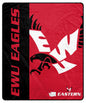 NCAA Endzone Ultra Soft Tailgate Throw