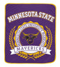 NCAA University Crest 50x60 Ultra Soft Blanket