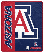 Load image into Gallery viewer, NCAA Endzone Ultra Soft Tailgate Throw
